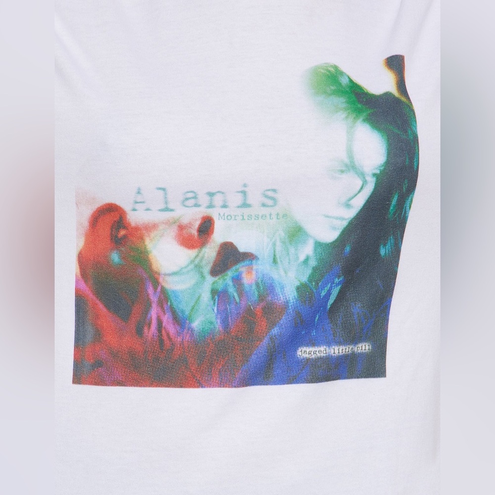 NWT ALANIS MORISSETTE GRAPHIC TEE, VARIOUS SIZES - Picture 8 of 9